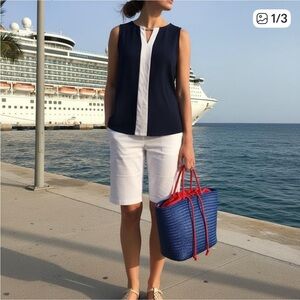 Jones New York Sleeveless Summer Top
